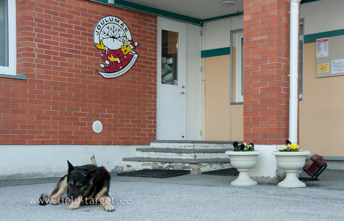 Kõigepealt peahoonesse...